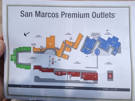 san marcos premium outlet map